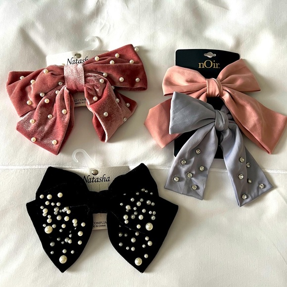Bundle of 4 NWT hair bows - Picture 1 of 5